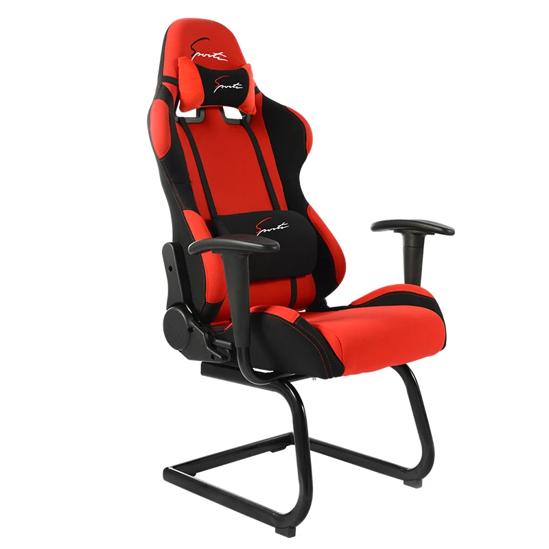 Cloth Seat E-sports Gaming Chair Bow Lifted Reclining Household Computer Chair Multi-function Slida
