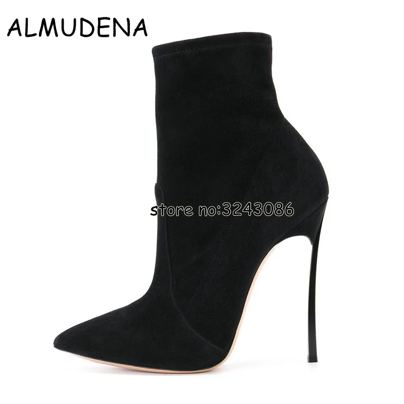 short boots with heels