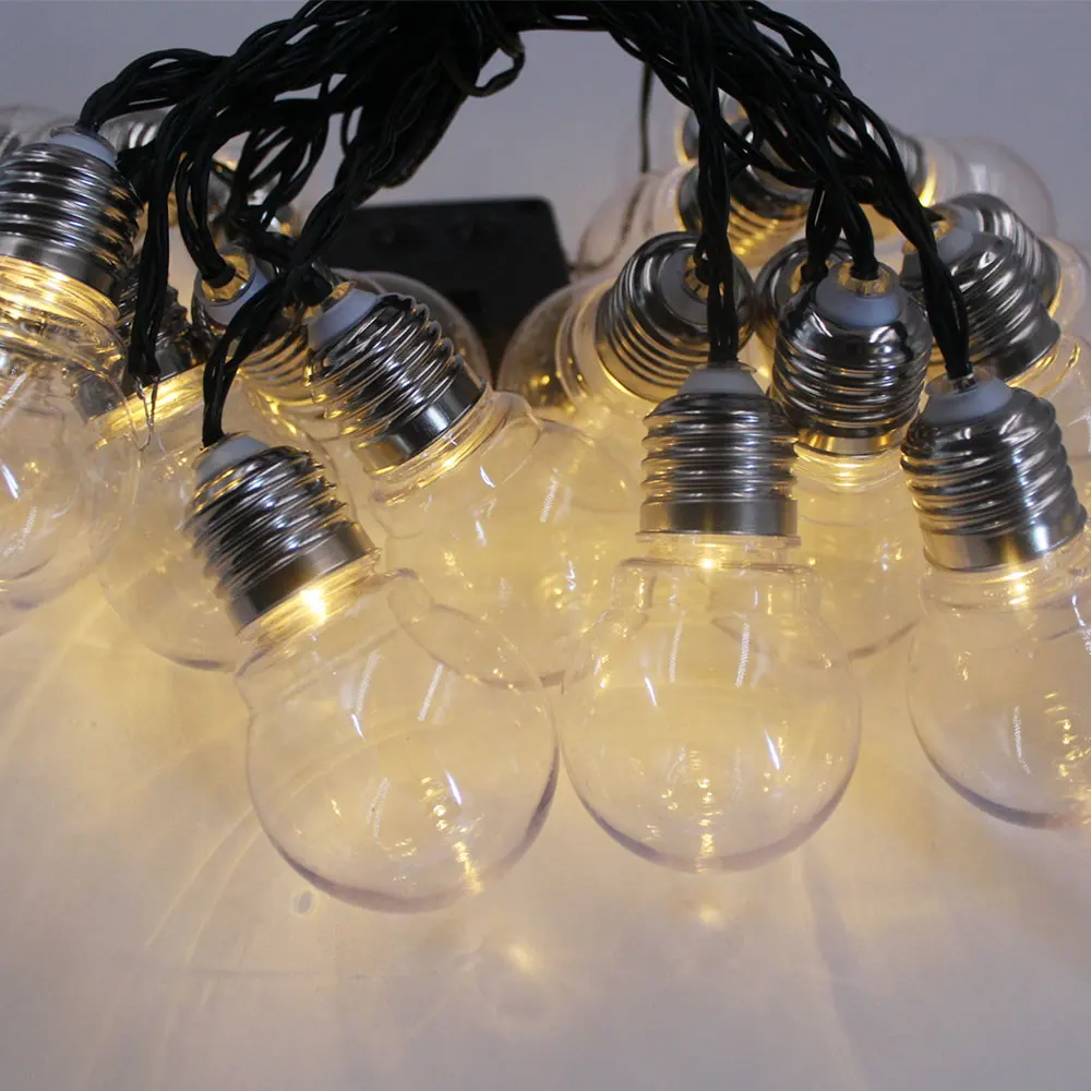 

20 Bulbs Light Strings Fairy Light Home Festival Decoration EU Plug 6M
