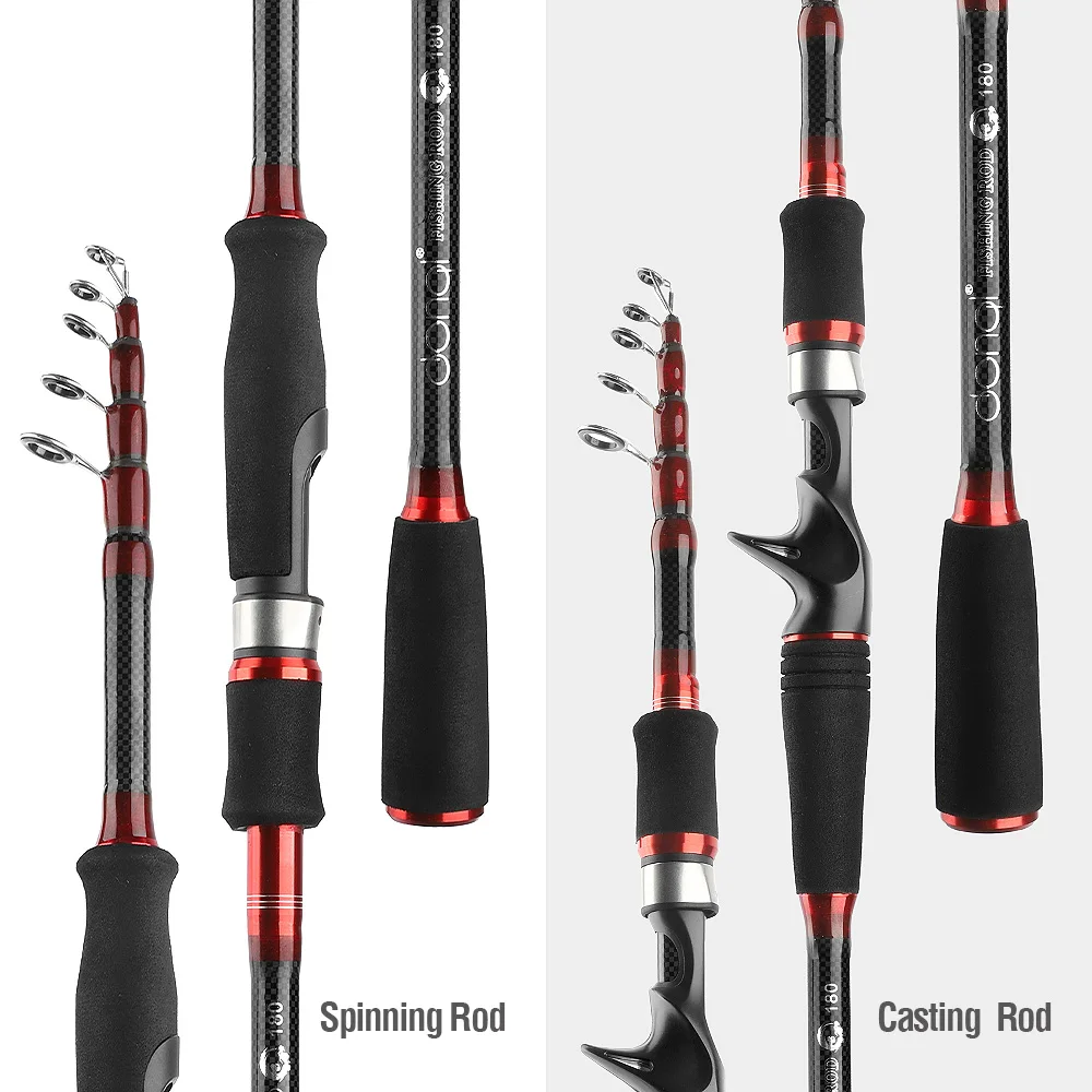 DONQL Spinning Fishing Rod Carbon Fiber Carp Feeder Casting Rod 1.8M-3.0M Travel Surf Fishing Rod Equipment (4)