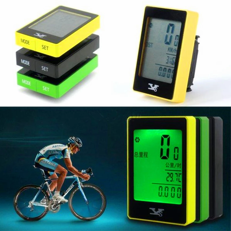 

Multifunction Touch Screen Backlight Wireless Waterproof Bicycle Computer Odometer Bike Speedometer Clock Odometer Stopwatch