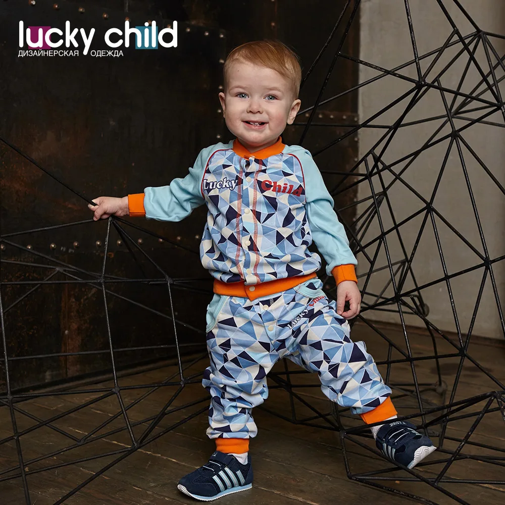 Брючки Lucky Child с начёсом для мальчиков и девочек, арт 32-11f, 1 шт(Умка) [сделано в России, от 2-х дней]