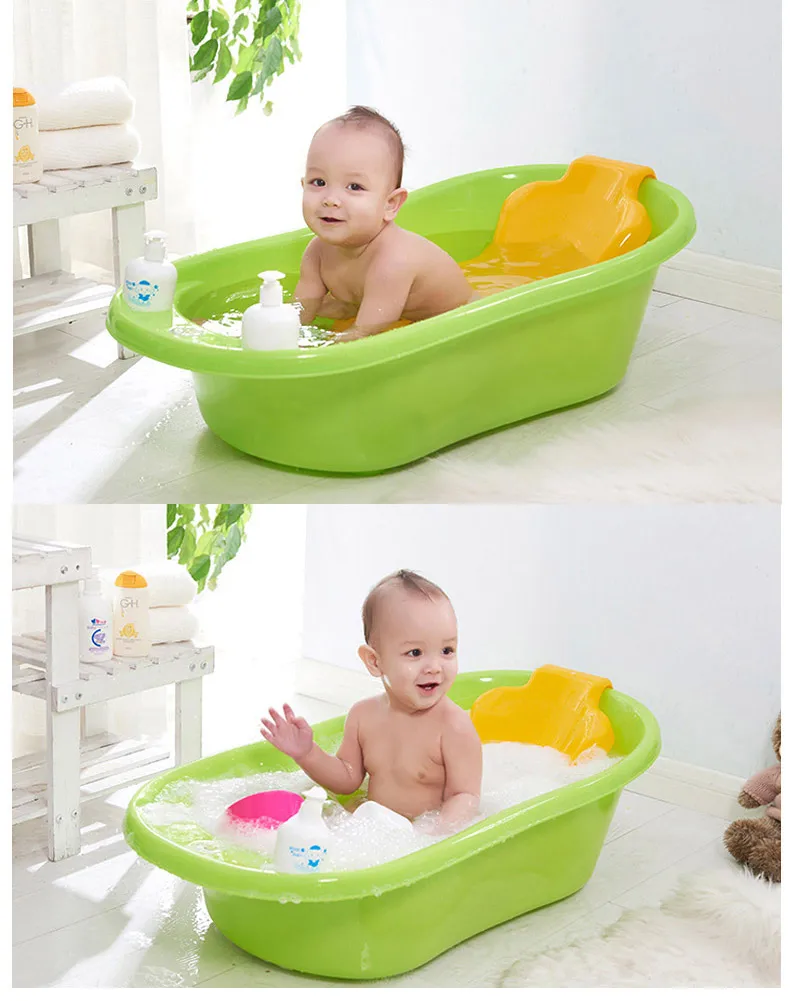 Big Size Children Bathing Basins Large Children's Pail Thickening Plastic Baby Baths Newborn