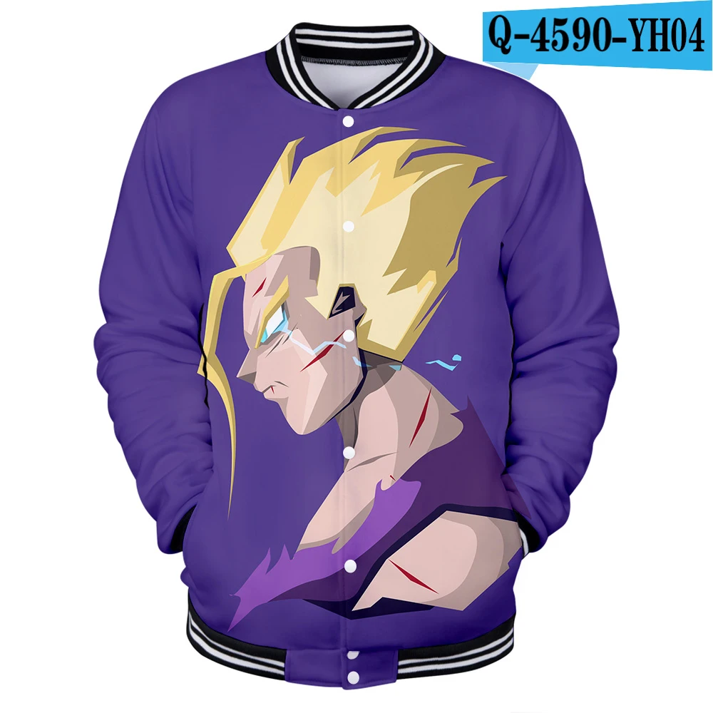 Frdun Tommy DRAGON BALL 3D куртка мужская эксклюзивная модная Горячая зимняя куртка мужская новая стильная модная повседневная куртка 3D одежда - Цвет: Q4590