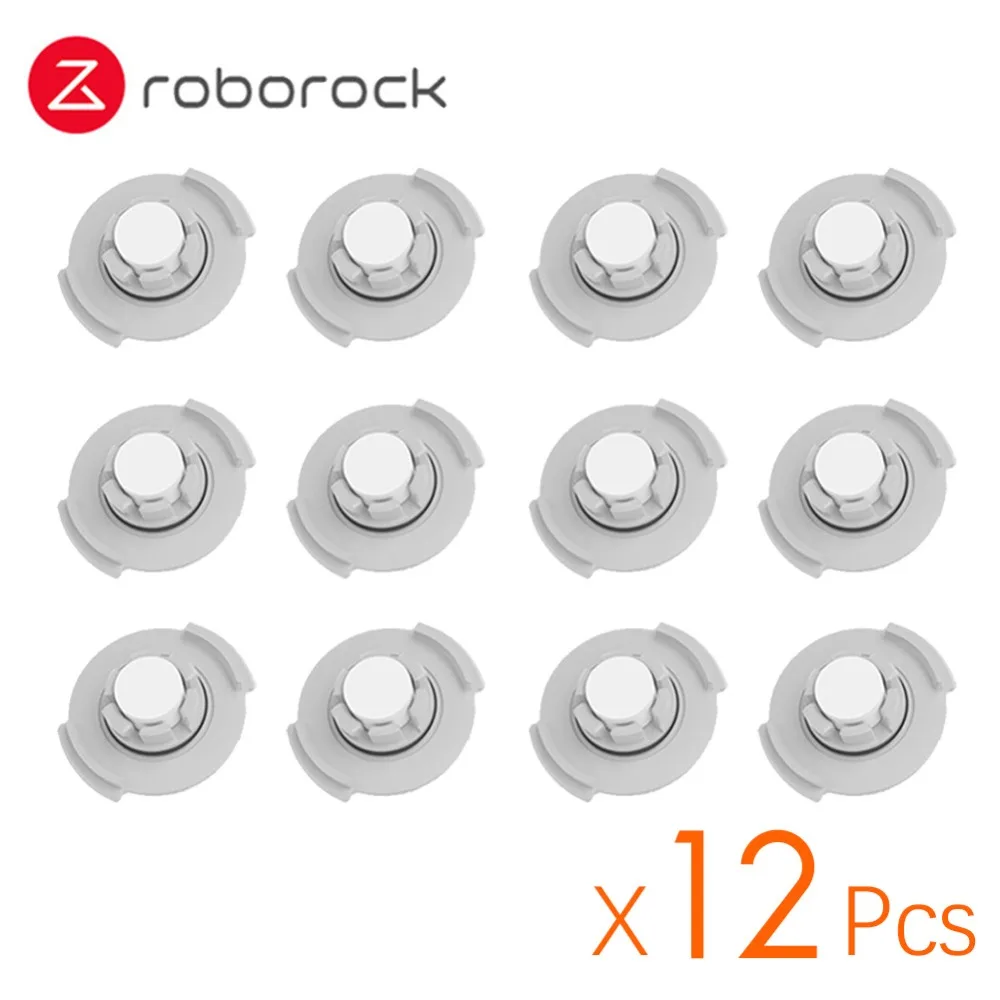 12 шт./лот, робот Xiaomi roborock S50 S51 S55 T60 T61 T65, пылесос, 2 запасные части, резервуар для воды, фильтр