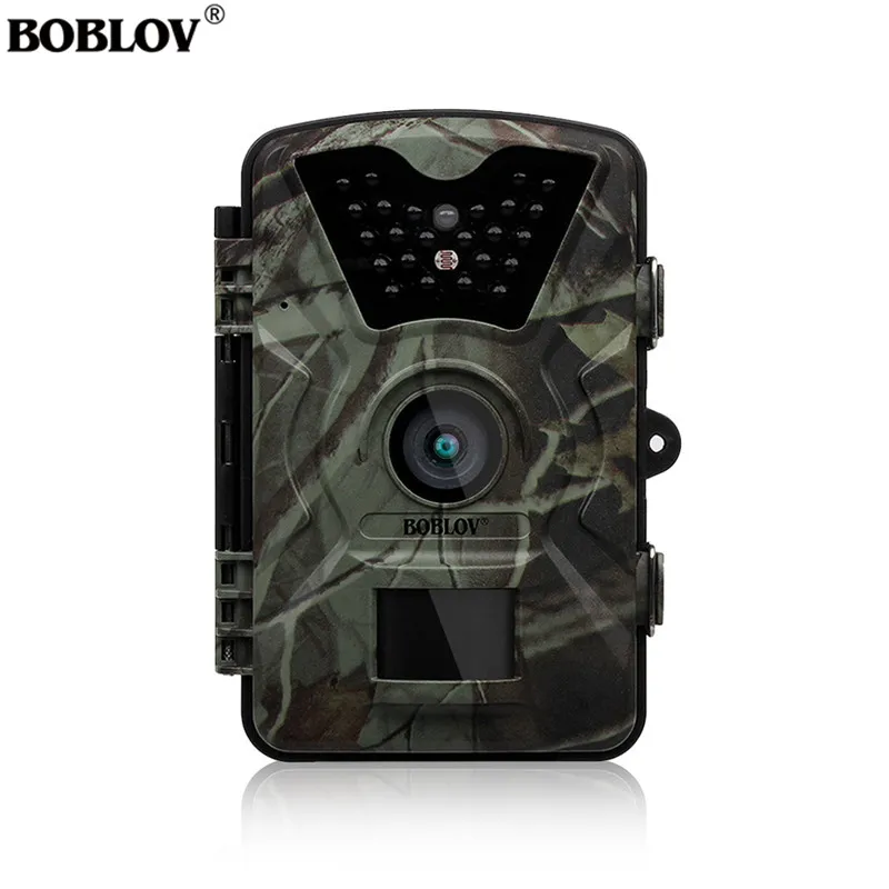 

Boblov CT008 Trail Game Scounting Hunting Wildlife Camera 2.4" LCD Night Vision Digital Surveillance Photo Trap 24pcs LEDs Cam