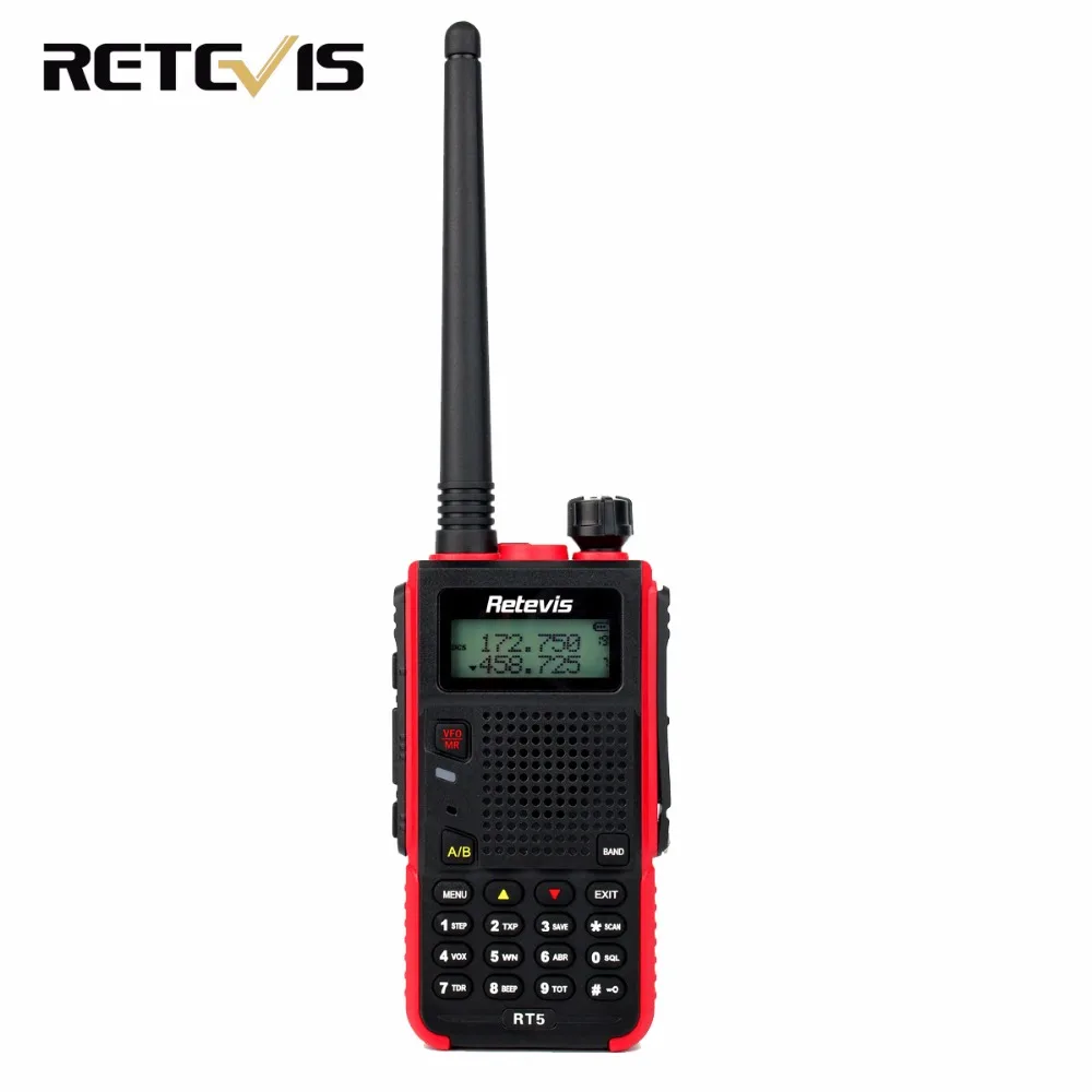 bilder für Handliche Walkie Talkie Retevis RT5 128CH Dualband VHF UHF 136-174 & 400-520 MHz VOX Schinken Radio HF Transceiver bilder für Handliche Walkie Talkie Retevis RT5 128CH Dualband VHF UHF 136-174 & 400-520 MHz VOX Schinken Radio HF Transceiver