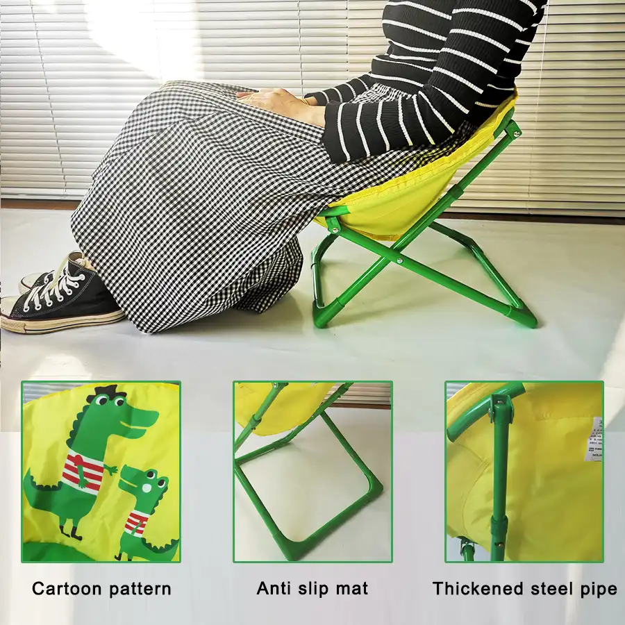 2019 Children Folding Beach Chair Quick Folding Outdoor Beach Chairs Outdoor Camping Baby Seats Portable Kids Lounge Chairs