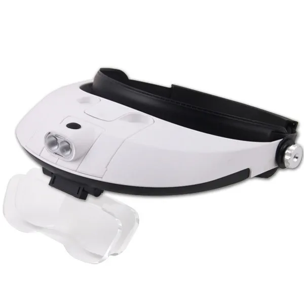 Professional Head Magnifier Loupes with Led Lights for Jewelers and Watchmakers