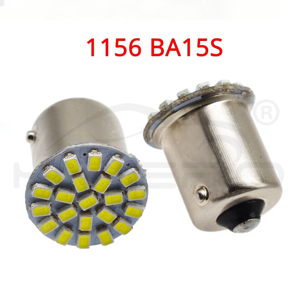 1157 BAY15D 1156 BA15S 3014 22SMD Автомобильный светодиодный P21W авто светодиодный тормоз авто передний стояночный тормоз резервная клиновидная лампа задний фонарь DC 12 В