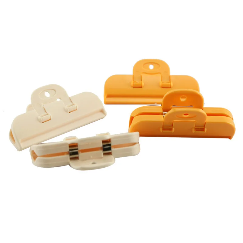 

2PCS Plastic Sealing Clip Sealed Bag Folder Food Sealed Folder Strong Fresh