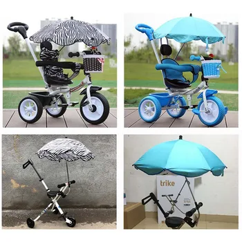 

Kids Baby Stroller Sun Umbrella Parasol Buggy Pushchair Pram Stroller Accessories Sunshade UV Protection Umbrella Covers