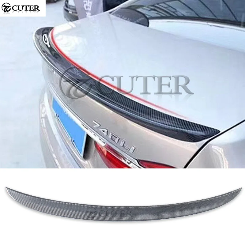 F01 F02 7 series Carbon Fiber Rear Wings trunk Lip spoiler for BMW F01