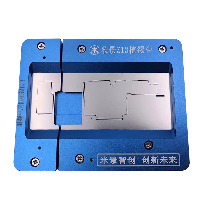 

Z13 Motherboard bga Holder Fixture for IPhone X xs xs max Tin Plant Fixed Position Platform Main Board Fixture Planting Net