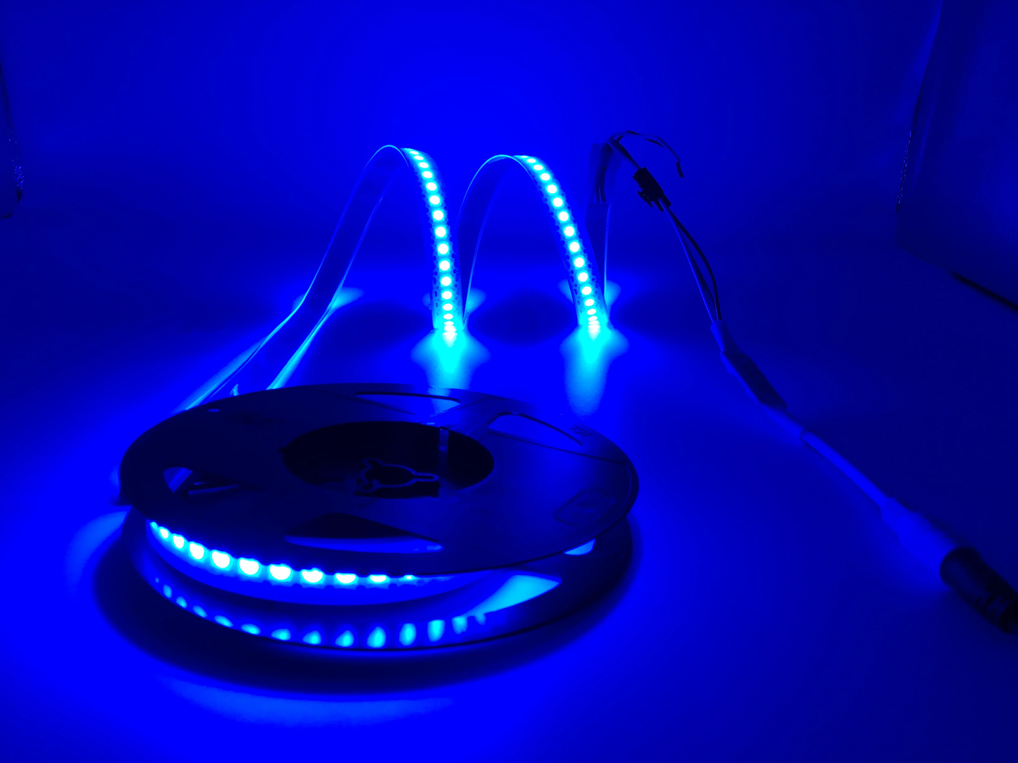 WS2812 WS2812B Адресуемая RGB Светодиодная лента водонепроницаемая 1 м 144