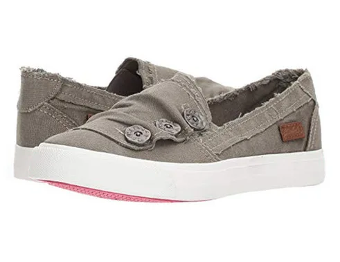 Plush Size Women Flats 2019 Fashion Summer Slip On Loafers Button Cowboy Sneakers Spring Soft Casual Women Canvas Shoes VT227 (7)
