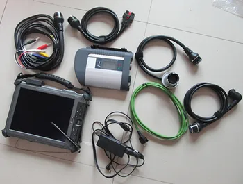 

Best quality MB Star C4 SD Connect with 2020.6 SSD software and xplore IX104 laptop i7 4GB For Benz Diagnose DHL Free Shipping