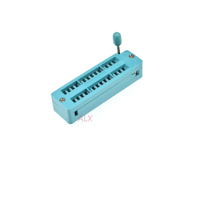 1PCS 28P 28-Pin Narrow Body Universal ZIF Test DIP IC Socket Connector