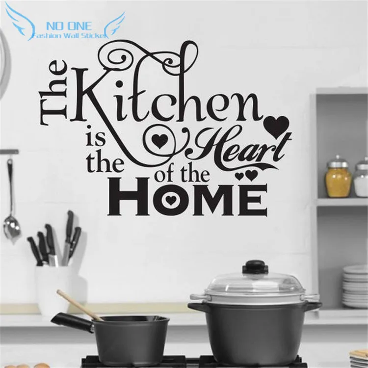Kitchen House of Love Vinyl Wall Sticker Home Decor Stikers For Wall Decoration Kitchen Wall Stickers DIY