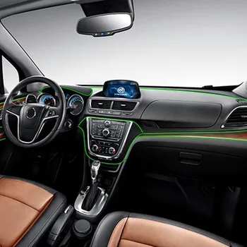 

5M/Lot Car styling interior Decoration for kia sportage chrome jaguar xj qashqai suzuki swift passat b5 mustang accessories