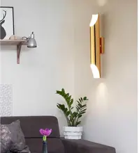Nordic LED Wall Lamp Bedside Lighting Mirror Lamps Bedroom lumiere interieur Pipe Porch wall sconce Modern Lights Living room