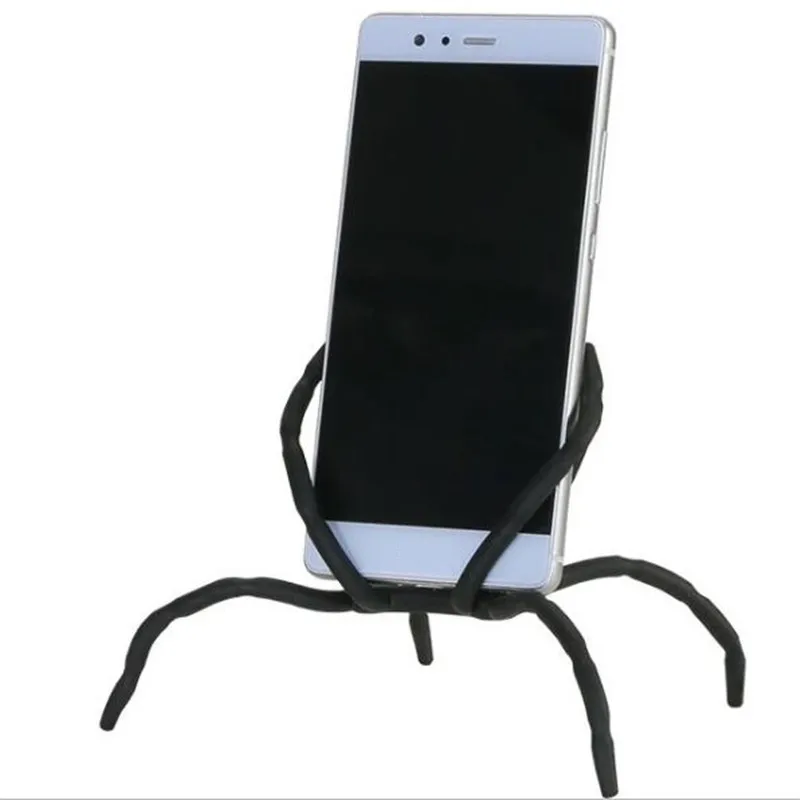 

UVR Universal Adjustable Spider Multi Function Grip Mobile Phone Holder Stand Mount For iPhone Samsung Smartphone Bicycle Book