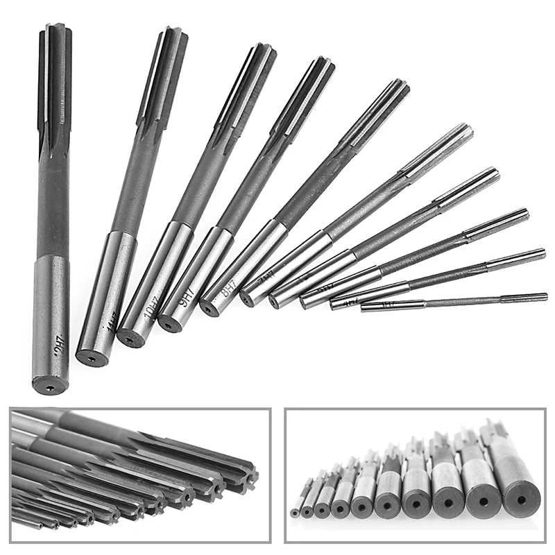 3 12mm HSS Straight Shank Chucking Reamer Machine Reamer Milling Cutter Toolin Reamer from