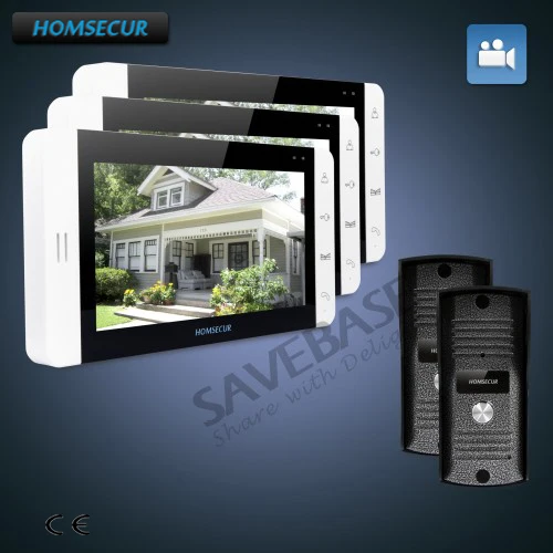 

HOMSECUR 7" Hands-free Video Door Phone Intercom System+Shipping from RU Warehouse 2C3M