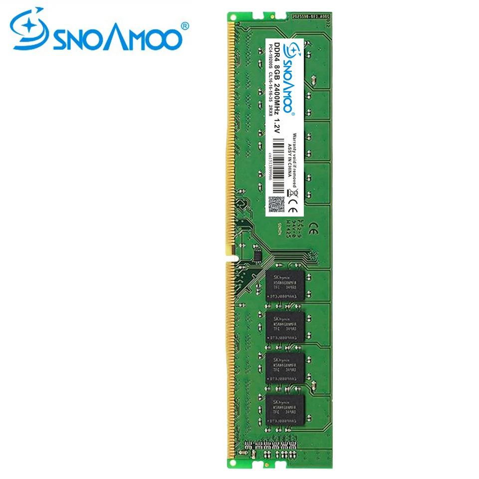 SNOAMOO DDR4 4G ОЗУ для настольного ПК s 2133 МГц PC4 17000S 1 2 в DIMM 8G 2400 МГц|pc ram|ram 2133mhzfor intel |