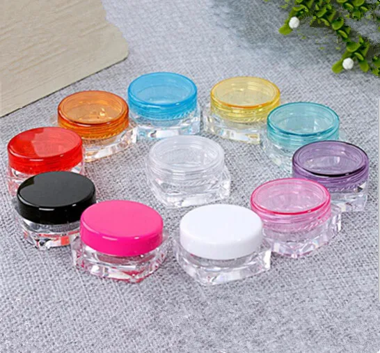 10PCS Cosmetic Glitter Empty Jar Eyeshadow Container Face Cream Hot New