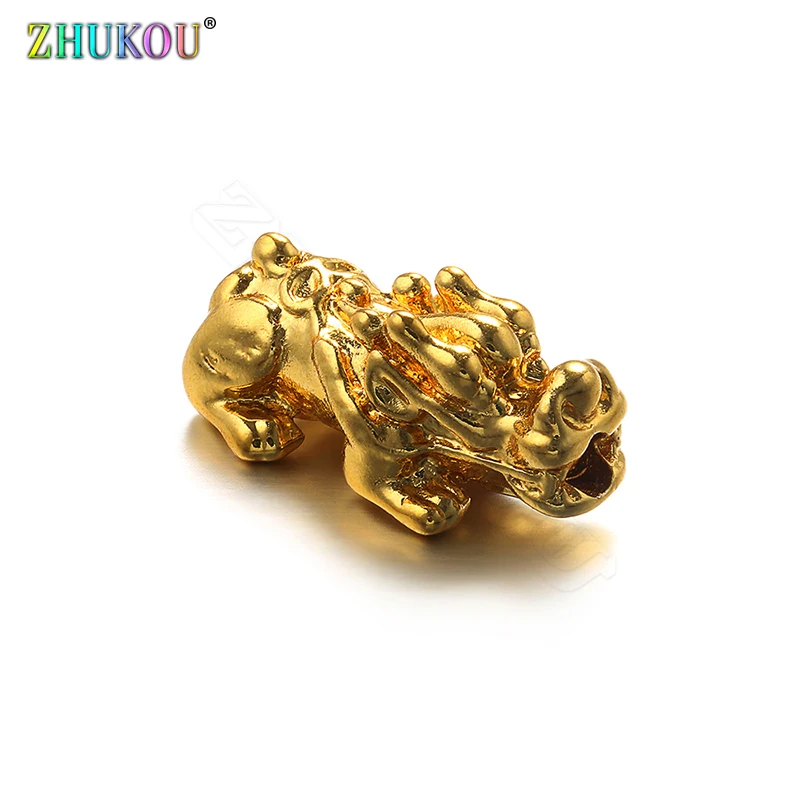 Блестящие мифические кулоны PiXiu 7*16 мм бусины для рукоделия изготовление