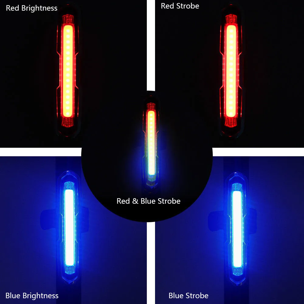 Best LED USB Rechargeable Bicycle Bike Rear Tail Light 5 Modes Flashlight High Light LED Waterproof Taillight Outdoor #15 3 Best LED USB Rechargeable Bicycle Bike Rear Tail Light 5 Modes Flashlight High Light LED Waterproof Taillight Outdoor #15 3