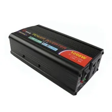 Car Inverter 1200W Modified Sine Wave DC 12V to AC 110V 220V Universal Socket Power Inverter Converter Adapter Auto Inverters