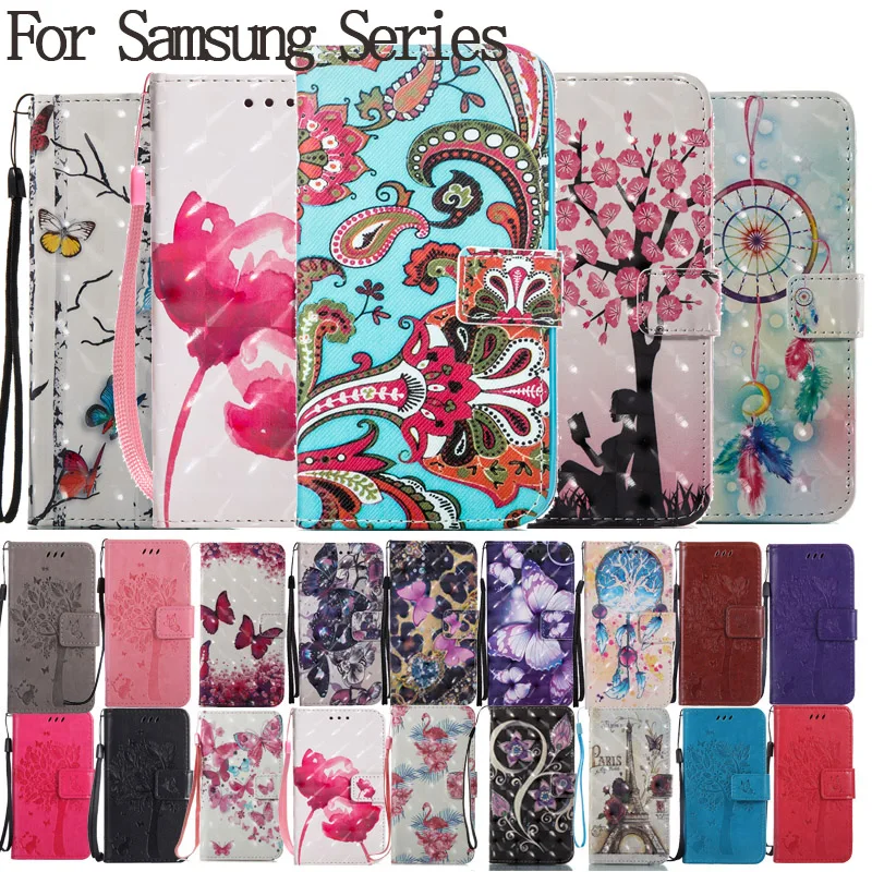 

Luxury Fashion PU Leather Case For Samsung Galaxy J3 J5 J7 2016 Wallet Card Holder Flip Stand Cover Coque J310 J510 J710 J320