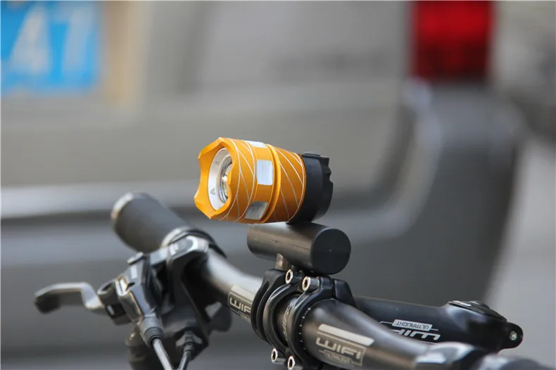 Sale kava Bicycle Light Power Bank Waterproof USB Rechargeable Bike Light Side Warning Flashlight 700 Lumen 18650 2000mAh 5 Modes 34