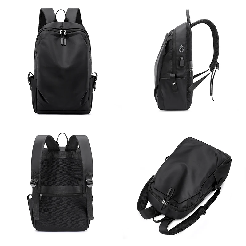 Мужской модный рюкзак 15,6 дюймов, рюкзак для ноутбука с USB зарядкой, мужской водонепроницаемый рюкзак для путешествий и улицы, школьный рюкзак для подростков, сумка Mochila