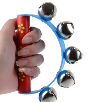 

LCLL-Musical Instruments for Kids Children's Educational Toys Color Half Rings Bells Early Educational Toys for 2 Years Old
