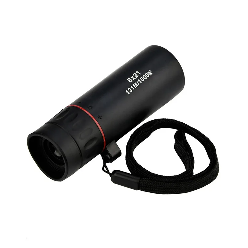 New Monocular Telescope 8x21 Camping Hunting Sports Telescope Handy Scope Compact Monocular Binoculars Portable Black #3d28 (4)