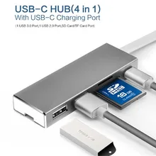 USB Type C многопортовый концентратор адаптер с 2 0 SD TF кардридер Тип
