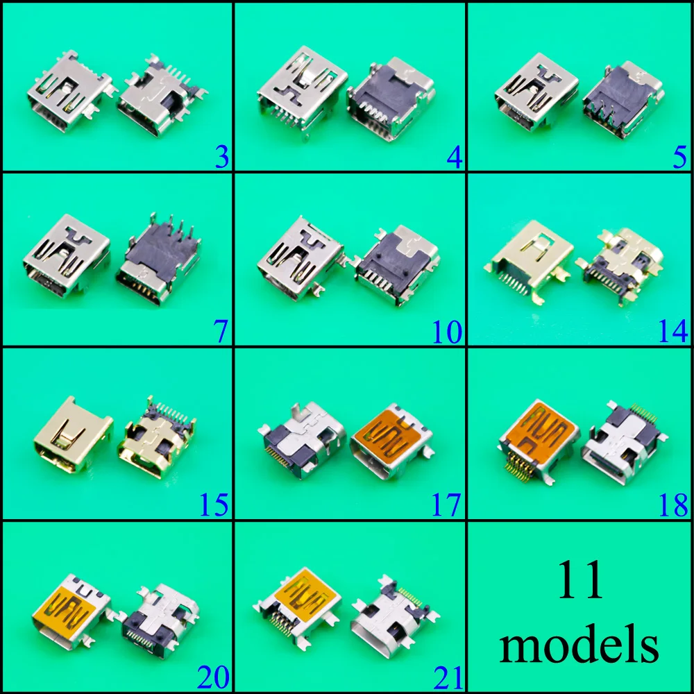Micro USB разъем для зарядки V3 порт 10 pin/5pin/8pin передачи данных старое устройство