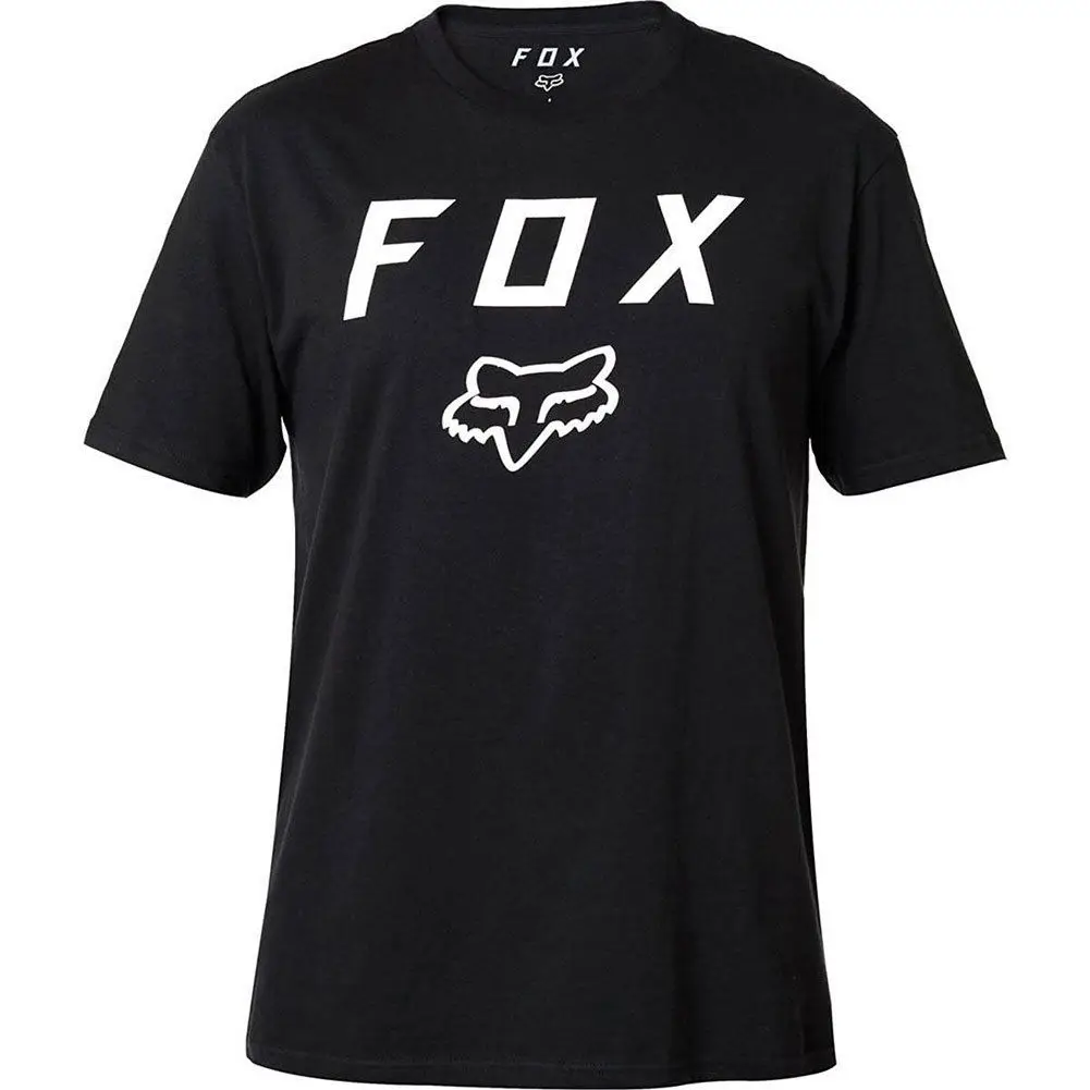 

Fox Men's Legacy Moth T Shirt Black Crew Tee T-Shirt Clothing causal summer