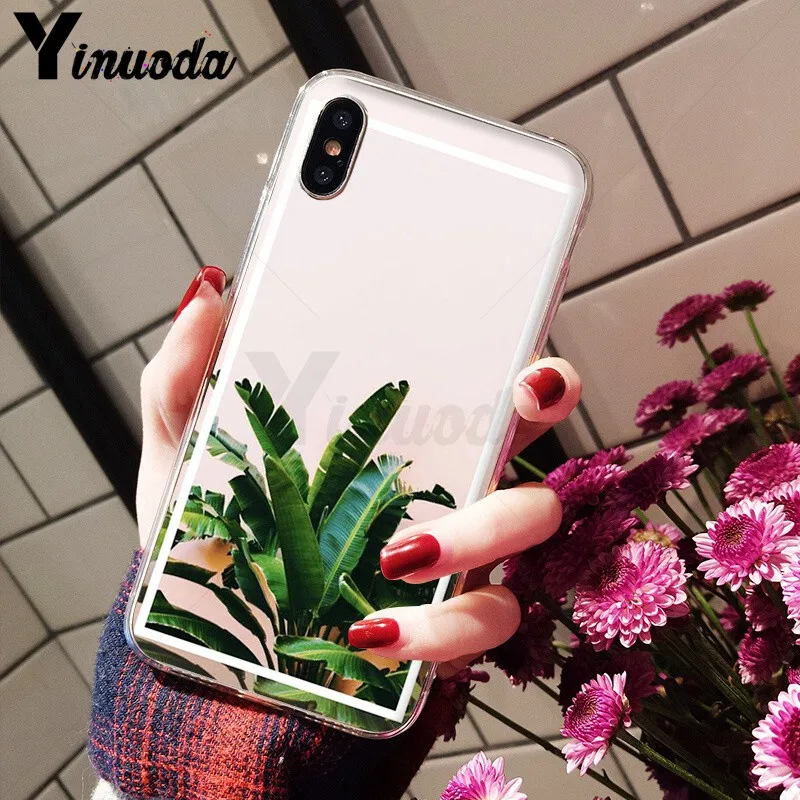 Candy Color Leaf Print Fashion