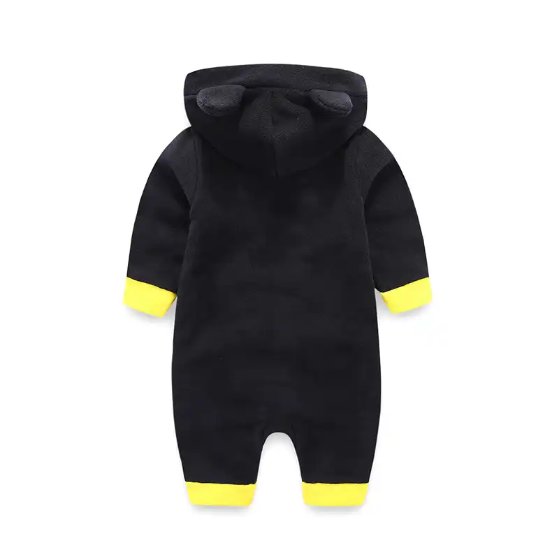 0-18 Months,SO-buts Newborn Toddler Baby Boys Girls Halloween Cosplay Costume Romper Bat Bodysuit+Hat Outfits Winter Clothes Long Sleeve Jumpsuit