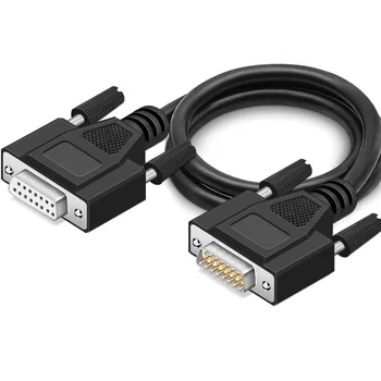 

DB15 Two rows 15Pin 15P DB 15 Male To Male Male To Female Female To Female Serial socket extender extension cable 0.5M-30M