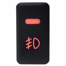 1 шт. красный светодиодный кнопочный переключатель противотуманных фар переключатель с разъемом провода комплект для toyota