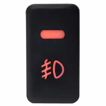 

1 pcs Red LED Push Switch fog lights button switch with Connector Wire Kit for toyota
