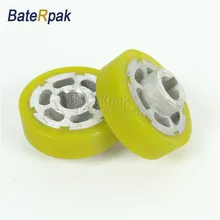 24*50,8 mmBateRpak уплотнитель диапазона колесо для эмбоссирования, непрерывный уплотнитель диапазона Запчасти прижимной ролик, стальной прижимной ролик, 2 шт. цена