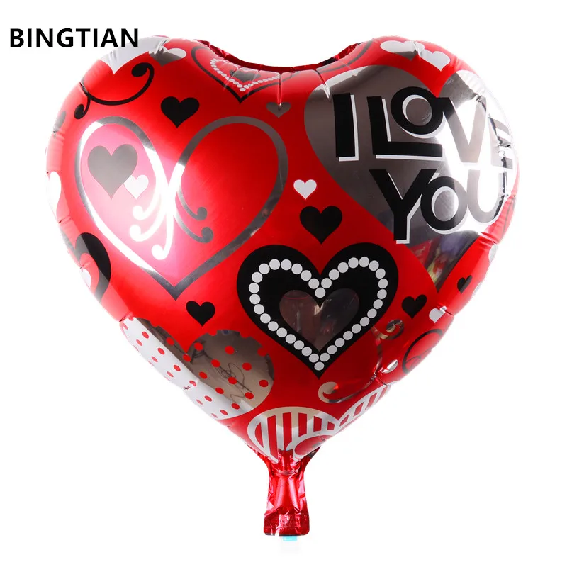 Buy BINGTIAN 18 inch aluminum foil balloon party