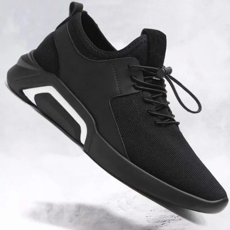 JINBEILEE 2019 Spring New Breathable Running Shoes Men's Trend England Wild Black Sports Casual Skateboard Shoes Business Shoes JINBEILEE 2019 Spring New Breathable Running Shoes Men's Trend England Wild Black Sports Casual Skateboard Shoes Business Shoes