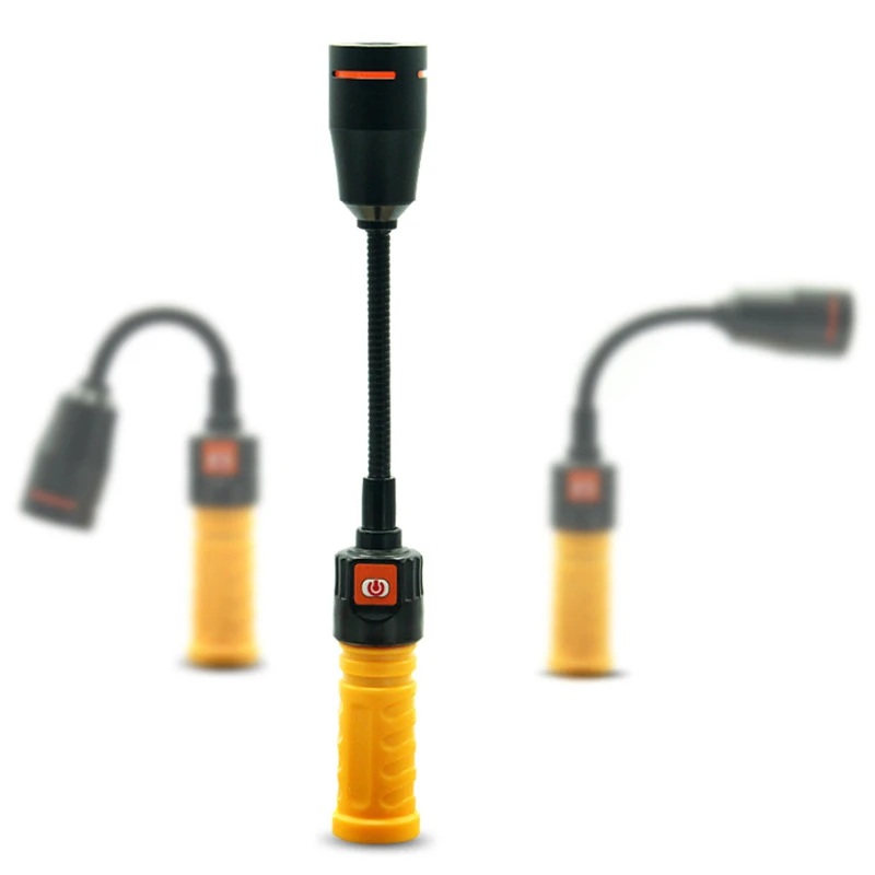 

Adjustable Focus Emergency Camp Lamp Magnet Tail Zoom USB Rechargeable Small LED Flashlight for Car emergency maintenance lights